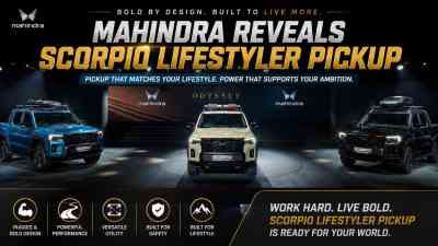 Mahindra Reveals Scorpio Lifestyler Pickup